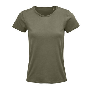 Футболка женская "CRUSADER WOMEN", хаки, XXL, 100% органический хлопок, 150 г/м2