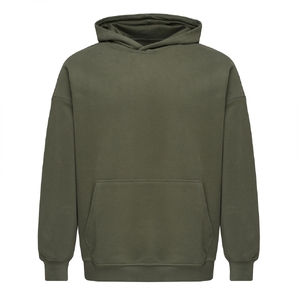 New Gen толстовка-кенгуру (худи) оверсайз велюр 350 г/м2 хаки 2XL