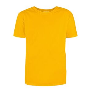 Футболка желтая  2XL 140г/м2, круг.ворот