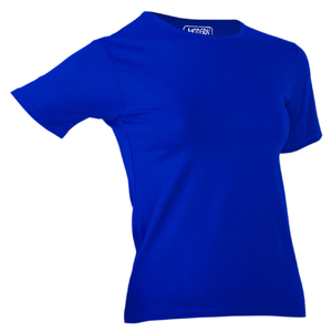 Футболка Ladies 180г/м кв. кругл. ворот  ярко-синяя 2XL (48-50) с логотипом