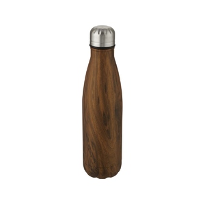 Cove бутылка из нержавеющей стали объемом 500 мл с вакуумной изоляцией и деревянным принтом, дерево с логотипом