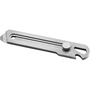 Linear канцелярский нож - Серебряный с логотипом
