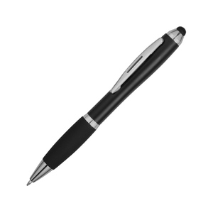 Ручка-стилус шариковая "Nash" со стилусом, черный, черные чернила