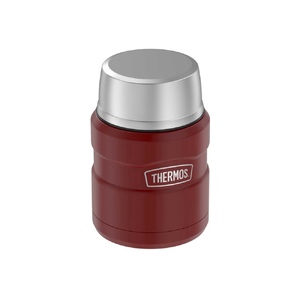 Термос из нерж. стали с ложкой тм THERMOS SK3000 MRR 0,47L с логотипом