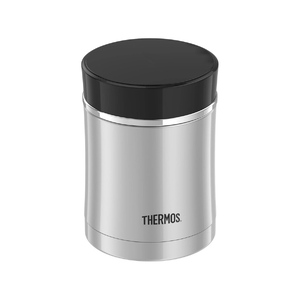 Термос для еды из нерж. стали тм THERMOS NS-340  BK0,47L с логотипом