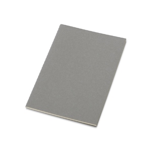 Блокнот "Monet", гибкая обложка A5 из моющегося крафта, 32 листа, серый