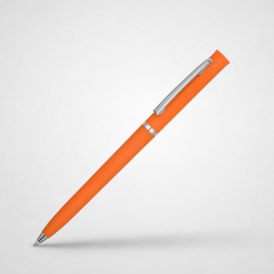 Ручка шариковая "Navi" soft-touch, оранжевый