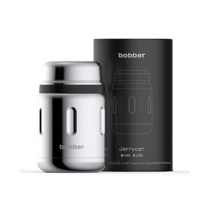Термос для еды, вакуумный, бытовой, тм "bobber". Объем 0.7 литра. Артикул Jerrycan-700 Glossy