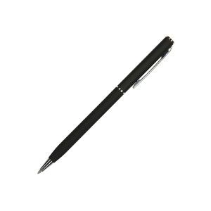 Ручка шариковая автоматическая BrunoVisconti® "PALERMO" цвет корпуса черный, soft-touch, 0.7 мм