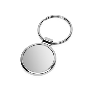 Брелок «Circle», серебристый с логотипом