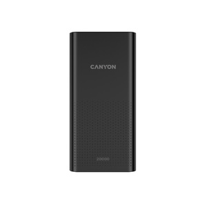 Портативный аккумулятор Canyon PB-2001 (CNE-CPB2001B), черный (Р) с логотипом