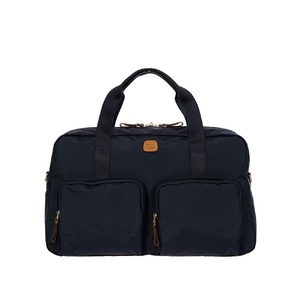 Сумка дорожная BRIC'S, X-COLLECTION, 24л, синий с логотипом