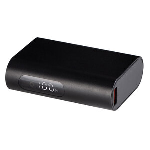 Внешний аккумулятор с QC/PD "Qwik", 10000 mah, черный (Р)