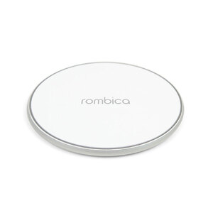 Беспроводное зарядное устройство Rombica  «NEO Core Quick» c быстрой зарядкой, белый (с лого) с логотипом