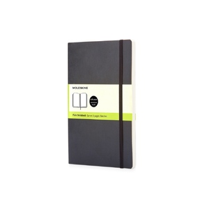 Записная книжка Moleskine Classic Soft (нелинованный), Pocket (9х14 см), черный с логотипом