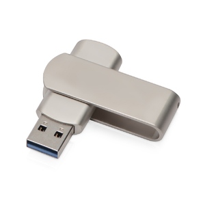 USB-флешка 3.0 на 16 Гб «Setup», серебристый с логотипом