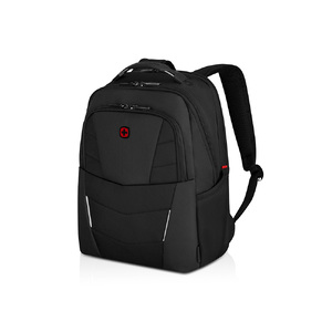 Рюкзак WENGER ALTAIR 15.6", черный, переработанный ПЭТ/Полиэстер, 32х21х44 см, 22 л. с логотипом