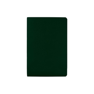 Бизнес тетрадь А5 "Megapolis flex" 60 л. soft touch клетка, зеленый