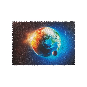 Деревянный пазл "Earth" с логотипом