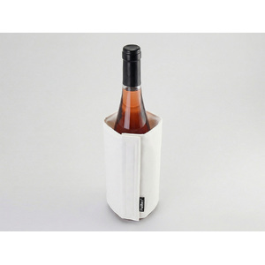 WINE COOLER SATIN WHITE/Охладитель-чехол для бутылки вина или шампанского, белый