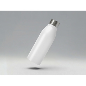 Вакуумная термобутылка "Brottle", белый с логотипом