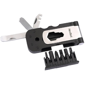 Мультитул Nextool Bicycle Tool, черный (NE0122) с логотипом
