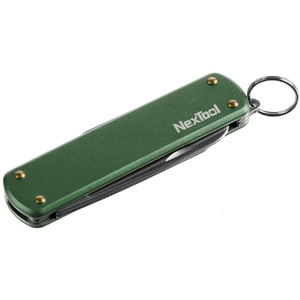 Нож-брелок Nextool Mini, зеленый (NE0143) с логотипом