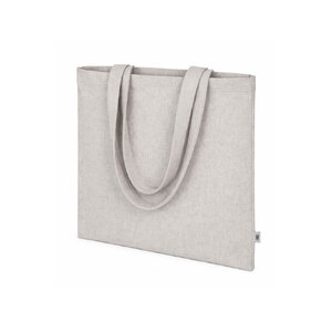Сумка «Микси» из смесовой ткани, 160 г/м2, серый с логотипом