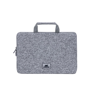 RIVACASE 7913 light grey чехол для ноутбука 13.3" с логотипом