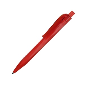 Ручка шариковая Prodir QS 20 PMT, красный с логотипом