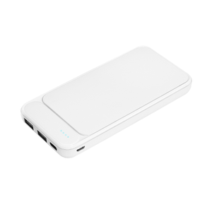 Внешний аккумулятор Старлайт Плюс НЕО (Starlight Plus NEO) 10000 mAh, белый с логотипом