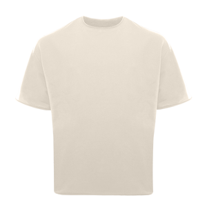 Футболка унисекс оверсайз STAN хлопок/спандекс 260, 41, Молочный,  (11)  (52/XL) с логотипом
