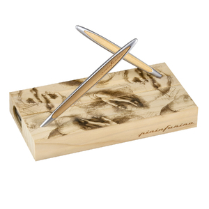 Набор из двух ручек Pininfarina Cambiano BOX CEDARWOOD с логотипом