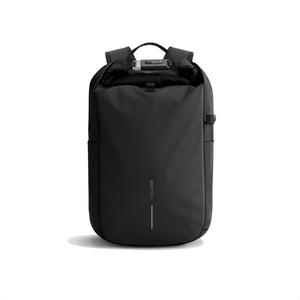 Антикражный рюкзак Urban Roll-top, черный с логотипом