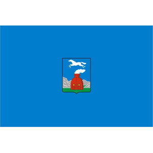 Флаг города Барнаул с логотипом