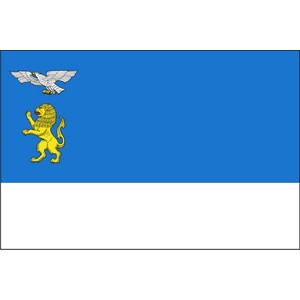 Флаг города Белгород с логотипом