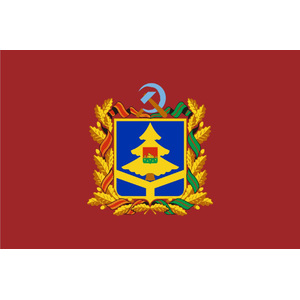 Флаг субъекта РФ Брянская область с логотипом