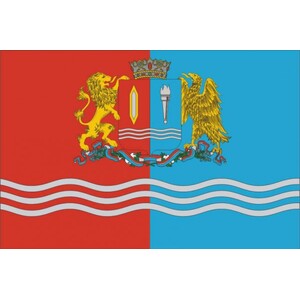 Флаг субъекта РФ Ивановская область с логотипом