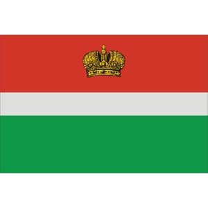 Флаг субъекта РФ Калужская область с логотипом
