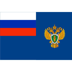 Флаг Генеральной прокуратуры РФ с логотипом