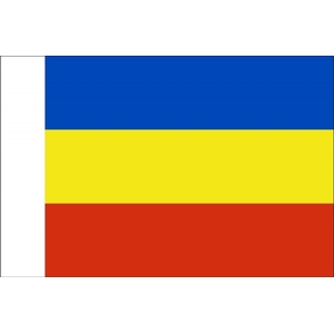 Флаг субъекта РФ Ростовская область с логотипом