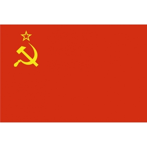 Флаг СССР с логотипом