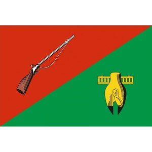 Флаг города Старый Оскол с логотипом