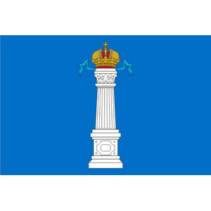 Флаг субъекта РФ Ульяновская область с логотипом