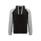 черный/серый меланж