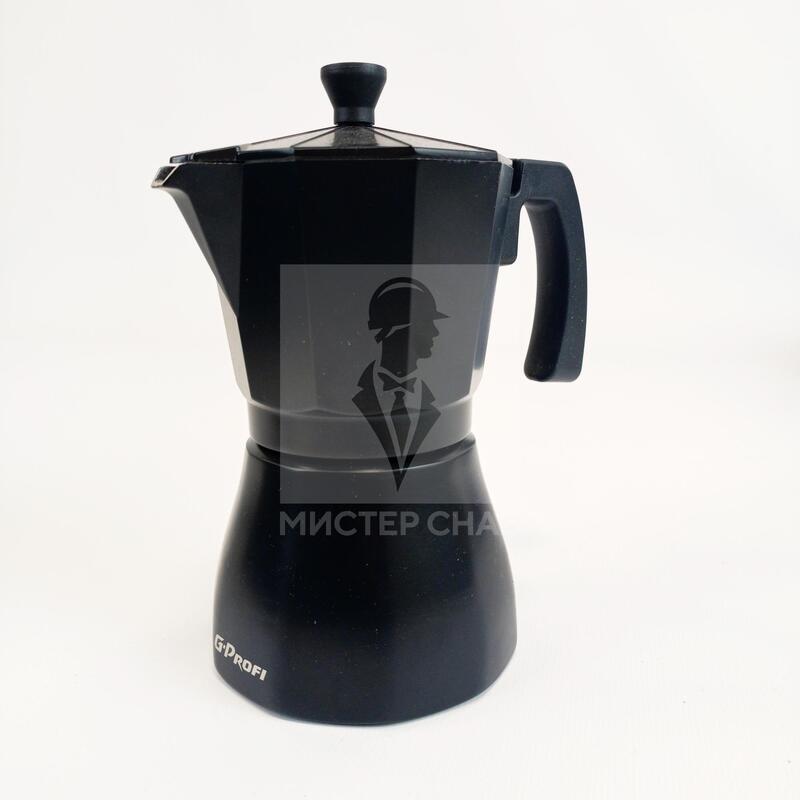 Гейзерная кофеварка G-profi с логотипом