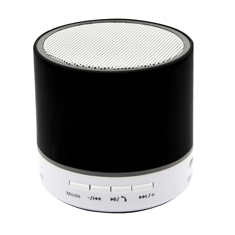 Беспроводная Bluetooth колонка Attilan (BLTS01), черная с логотипом