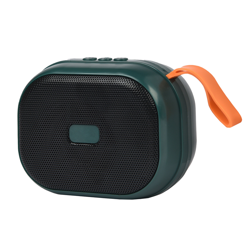 Беспроводная Bluetooth колонка Echo 3W, зеленый с логотипом