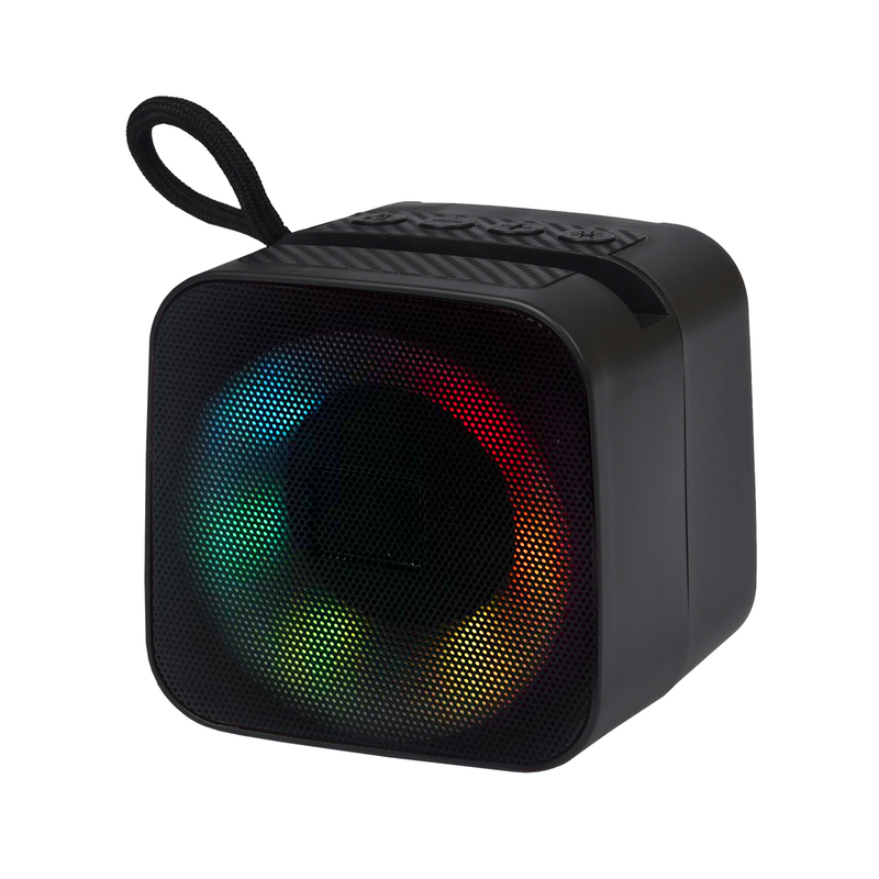 Беспроводная Bluetooth колонка Beat 5W, черный с логотипом