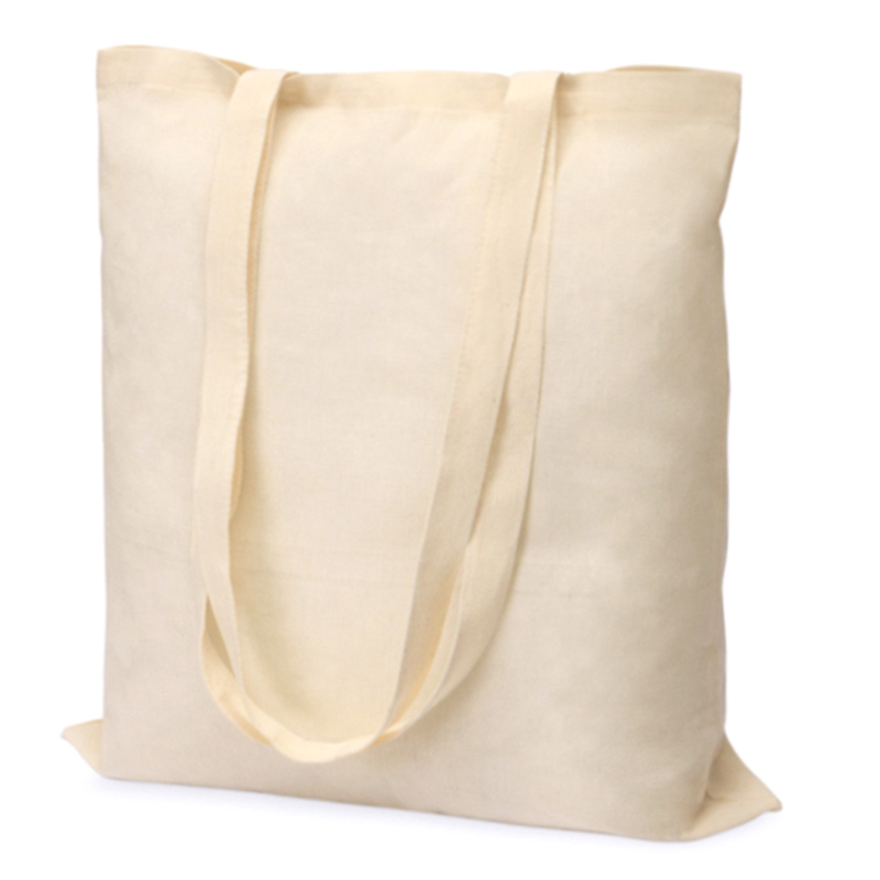 Сумка хозяйственная  Bagsy Super 220 г/м2, бежевая с логотипом